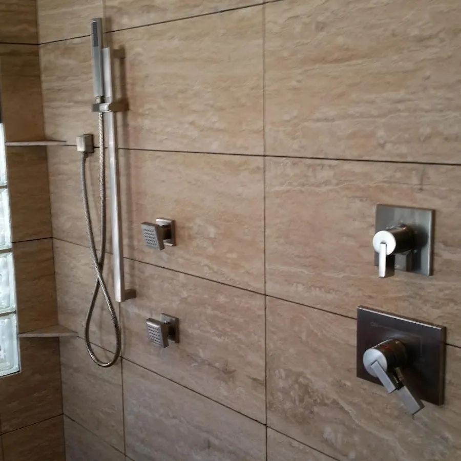 Shower fixture installation for Frozen Pipe Repair in North Vernon